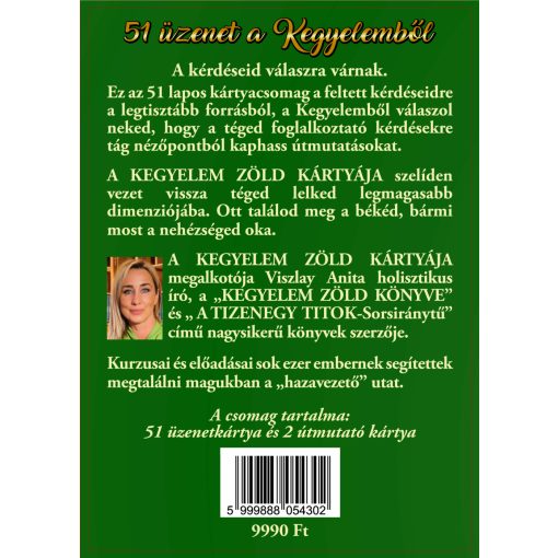 A KEGYELEM ZÖLD KÁRTYÁJA